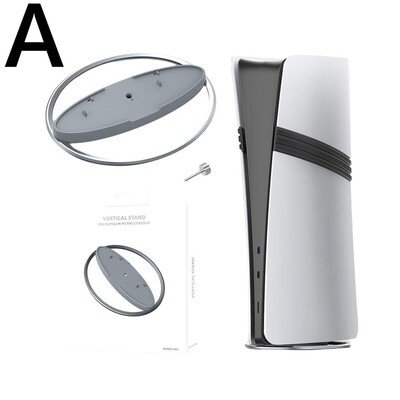 Novo okomito postolje za PS5 Pro & PS5 SLim, metalni držač, protuklizna baza za Playstation 5 Dodaci za montažu igraće konzole