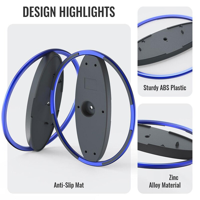 Novo okomito postolje za PS5 Pro & PS5 SLim, metalni držač, protuklizna baza za Playstation 5 Dodaci za montažu igraće konzole