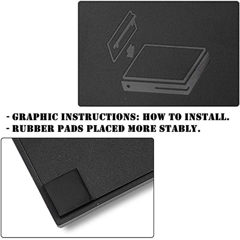 Вертикална стойка за Xbox One S Вградени вентилационни отвори за охлаждане и нехлъзгащи се крачета за тънка игрова конзола Microsoft Xbox One Монтаж на докинг станция