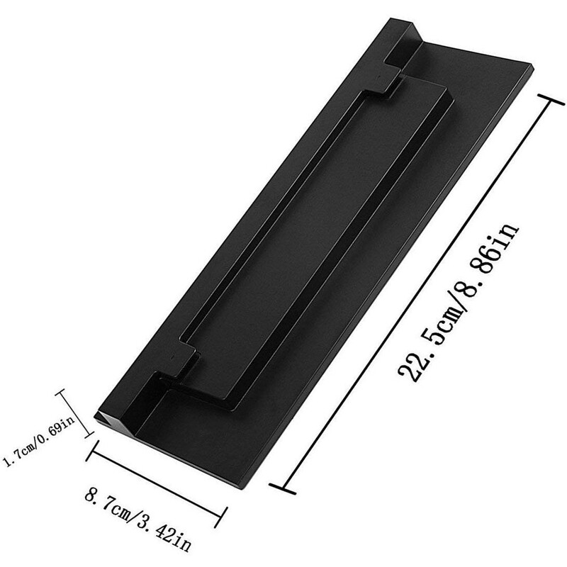 Вертикална стойка за Xbox One S Вградени вентилационни отвори за охлаждане и нехлъзгащи се крачета за тънка игрова конзола Microsoft Xbox One Монтаж на докинг станция