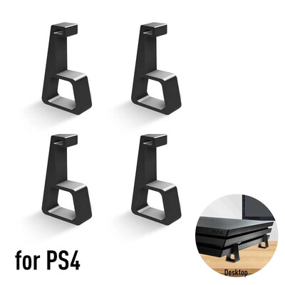 DATA FROG Zidni nosač za PS4 Playstation 4 Slim Pro konzolu Podrška Mural Držač Podloga za postolje PS4 Nosač Baza Stalak za igre Dodatak
