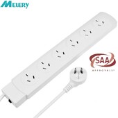 Melery razvodnik za zaštitu od prenapona SAA Australske 4/6 strujne električne AU utičnice Produžne utičnice Prekidač 1m kabel za kućni ured