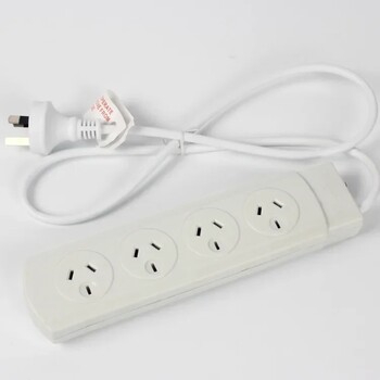 Melery Power Strip Surge Protector SAA Australian 4/6 Way Electrical AU Outlets Extension Sockets Διακόπτης 1m Καλώδιο για οικιακό γραφείο