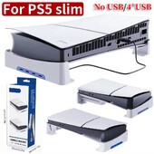 Osnovno postolje za PS5 Slim Host Vodoravni držač Display Dock Nosač Nema USB/4USB priključka HUB Verzija diska Dodatna oprema za digitalno izdanje