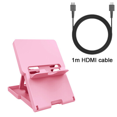 Za funda Nintendo switch lite stalak Sklopivi nosač s pohranom 5 igraćih kartica za nintendo switch oled konzolu Stalak za prikaz