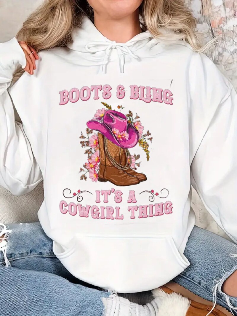 Prekogranična nova europska i američka odjeća velika baršunasta majica s kapuljačom s printom 2024TEMU