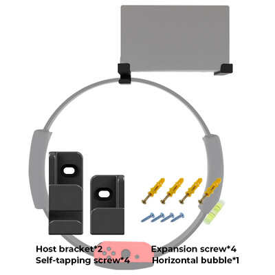 DATA FROG Zidni nosač Host Fitness Ring Zidni nosač za Nintendo Switch Joycon Oled TV Base Dock Controller Dodaci
