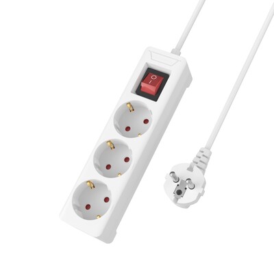 JINGMIN razvodnik za zaštitu od prenapona 3/4 AC EU električna utičnica Utičnica Adapter produžni kabel Produžni kabel 1,5 m