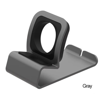 Aluminijski silikonski držač Punjač za sat Držač priključne stanice za Apple Watch Series SE 8 7 6 5 4 3 2 1 Držač stalka za punjenje sata