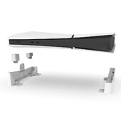 Za P5 Slim/Pro držač konzole Vodoravni stalak za pohranu Stabilno i neklizajuće osnovno postolje za PS5 Dodaci za igre