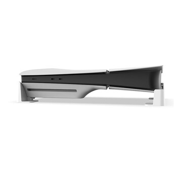 За P5 Slim/Pro Console Holder Хоризонтална стойка за съхранение Стабилна и нехлъзгаща се основна стойка за PS5 Аксесоари за игри