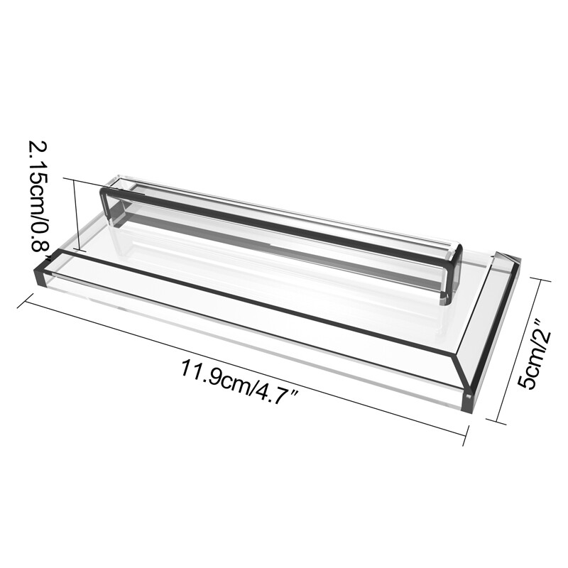 Za SNES Stalak za patrone za igre Prozirni držač zaslona za kartice za igre za SNES patrone za igre Držač za kartice Dodaci