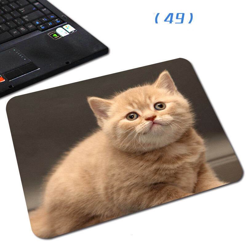 Djevojčica, slatki kućni ljubimac, podloga za miš za e-sport, kreativna protuklizna podloga za računalo