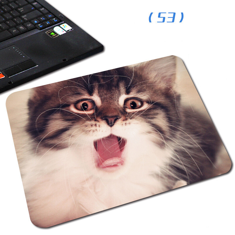 Djevojčica, slatki kućni ljubimac, podloga za miš za e-sport, kreativna protuklizna podloga za računalo