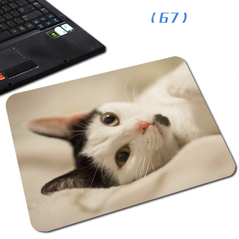 Djevojčica, slatki kućni ljubimac, podloga za miš za e-sport, kreativna protuklizna podloga za računalo