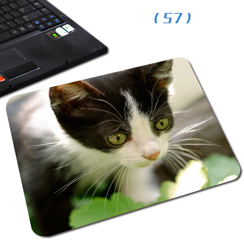 Djevojčica, slatki kućni ljubimac, podloga za miš za e-sport, kreativna protuklizna podloga za računalo