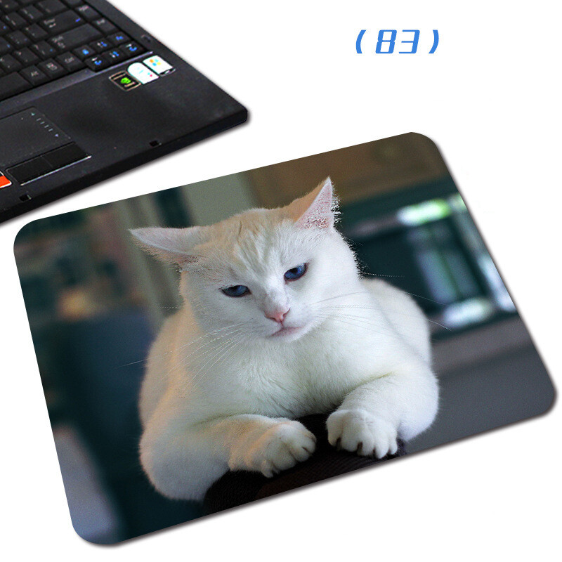 Djevojčica, slatki kućni ljubimac, podloga za miš za e-sport, kreativna protuklizna podloga za računalo