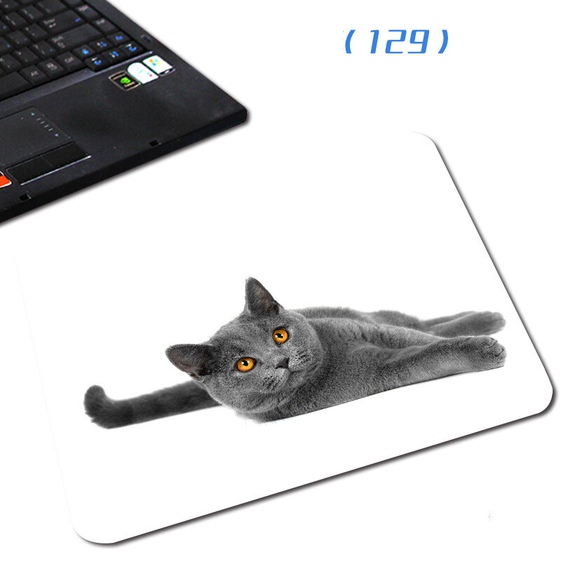 Djevojčica, slatki kućni ljubimac, podloga za miš za e-sport, kreativna protuklizna podloga za računalo