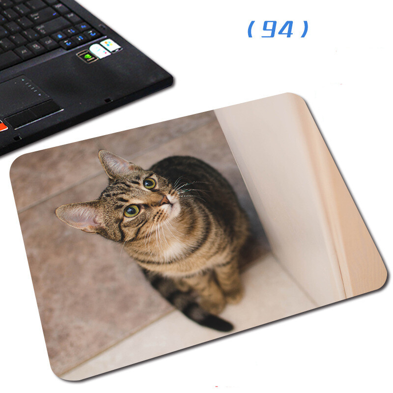 Djevojčica, slatki kućni ljubimac, podloga za miš za e-sport, kreativna protuklizna podloga za računalo