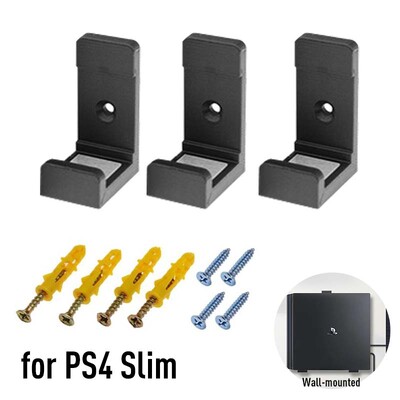 DATA FROG Zidni nosač za PS4 Univerzalni držač kontrolera Stalak za pohranu s vijcima za PS4 Pro/PS4 Slim Dodaci