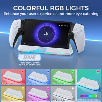 IINE Charging Stationfor Playstation Portal / Φόρτιση επαφής Type-C & Triple Protection for Safety Charging