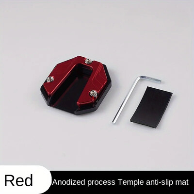 Универсален скутер Мотоциклет Велосипед Удължител на стойка за крака Странична стойка Удължителна подложка Подпорна плоча Противоплъзгаща се Увеличена основа