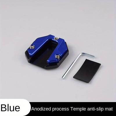 Универсален скутер Мотоциклет Велосипед Удължител на стойка за крака Странична стойка Удължителна подложка Подпорна плоча Противоплъзгаща се Увеличена основа