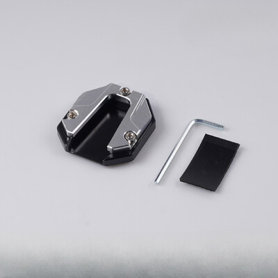 Универсален скутер Мотоциклет Велосипед Удължител на стойка за крака Странична стойка Удължителна подложка Подпорна плоча Противоплъзгаща се Увеличена основа