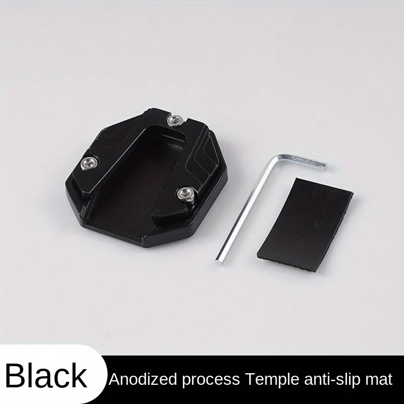 Универсален скутер Мотоциклет Велосипед Удължител на стойка за крака Странична стойка Удължителна подложка Подпорна плоча Противоплъзгаща се Увеличена основа