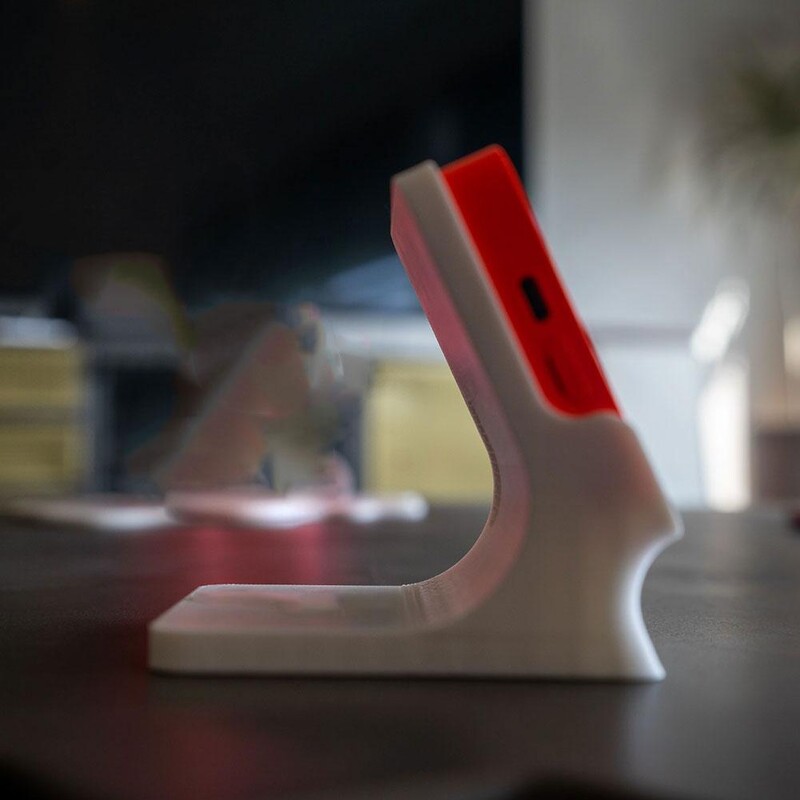 3D печат, подходящ за Rabbit R1 AI Device Storage Holder Portable Stable For Rabbit R1 Ai Computer Desktop Display Stand