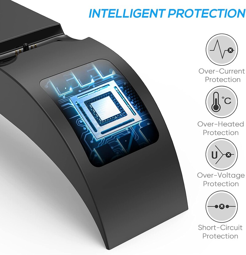 Ipega PG-P5016 kahe kontrolleriga laadimisdokk PS5 mängupuldi kiirlaadimisjaama alus Sony Playstation 5 tarvikute jaoks