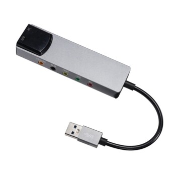 Dropship κάρτα ήχου USB με προσαρμογέα ήχου υποστήριξης 5.1 καναλιών για ρυθμίσεις οικιακού κινηματογράφου και παιχνιδιών