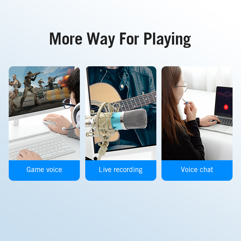 Vention USB vanjska zvučna kartica 3,5 mm USB adapter USB na mikrofon zvučnik Audio sučelje za Macbook prijenosno računalo USB zvučna kartica