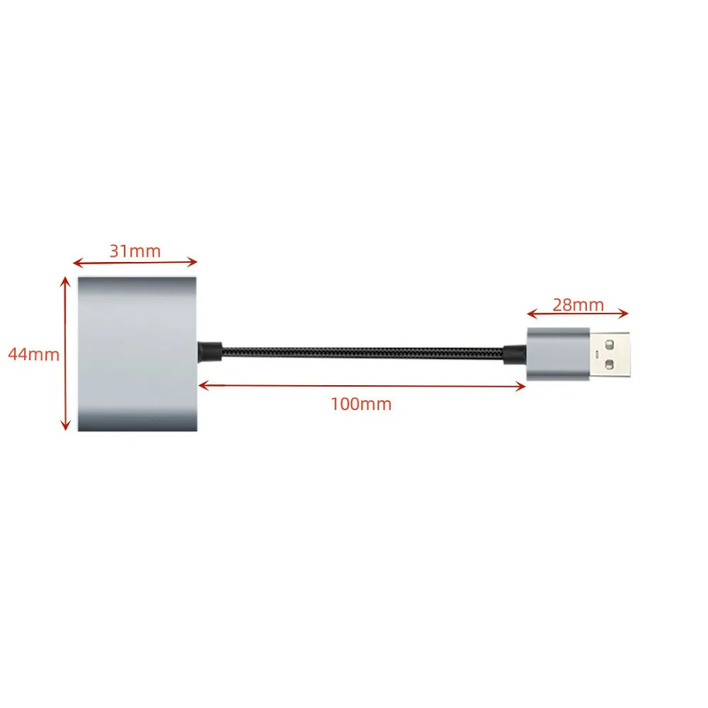 3 viename išorinė USB garso plokštė garso lizdas, 3,5 mm kabelio adapteris HIFI garsas mikrofonui, garsiakalbiui, ausinėms, kompiuteriniam nešiojamajam kompiuteriui
