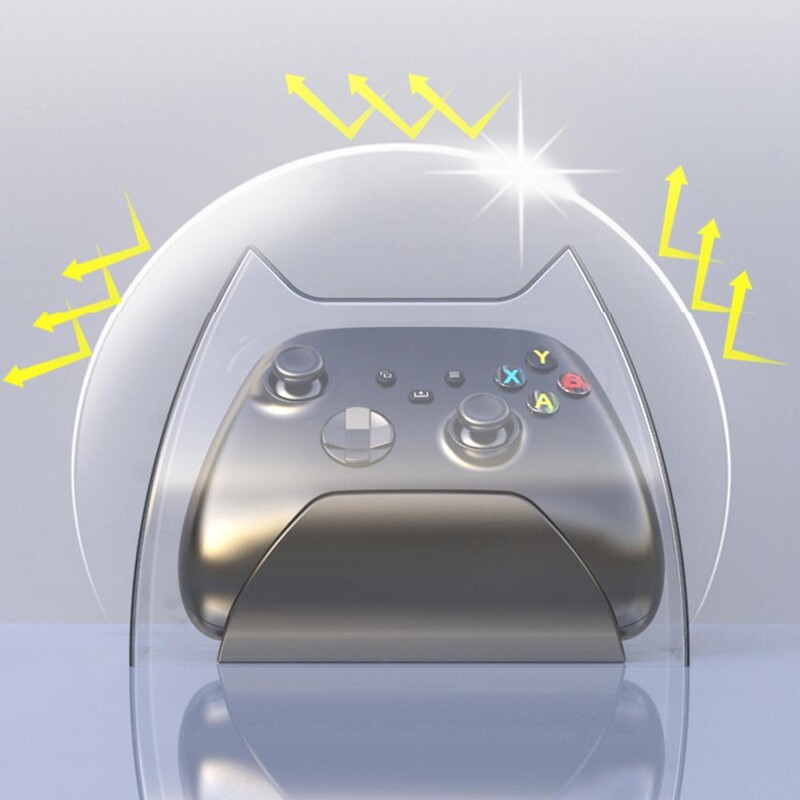 Novo postolje za kontroler igre za Xbox/ps5/Swch Pro Visokokvalitetno ABS stilsko postolje za zaslon otporno na prašinu i zaštitna ručka koja ne klizi