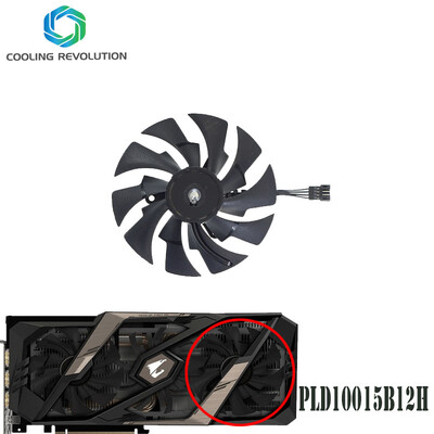 95MM PLD10015B12H vaizdo plokštės ventiliatorius skirtas Gigabyte AORUS GeForce RTX 2060 2070 SUPER 2080 2080Ti XTREME aušinimo ventiliatorius