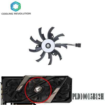 95MM PLD10015B12H vaizdo plokštės ventiliatorius skirtas Gigabyte AORUS GeForce RTX 2060 2070 SUPER 2080 2080Ti XTREME aušinimo ventiliatorius