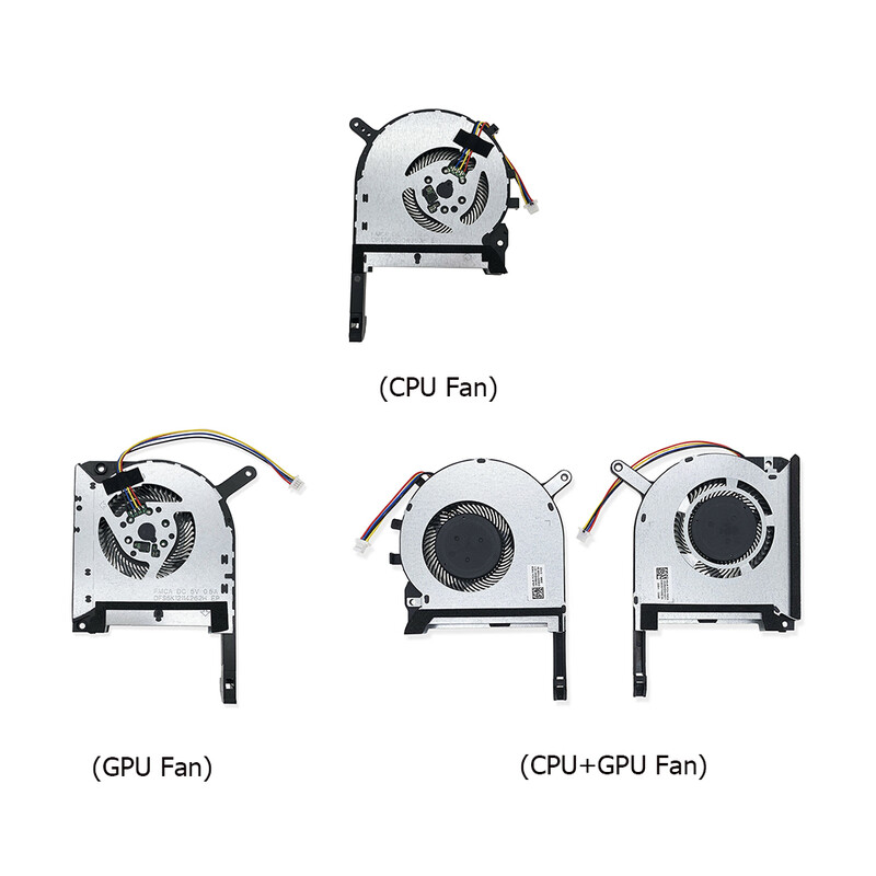 Nešiojamojo kompiuterio pakaitinis ventiliatorius Kompiuterio aušintuvo ventiliatoriai, skirti ASUS TUF Gaming FX505/A15 FA506IU, skirti Asus TUF Gaming FX506 FX506LU FX506LH