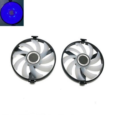 FDC10U12S9-C Cooler Fan Замяна за XFX AMD Radeon RX 470 480 580 RX580 RX480 RX470 EDITION Crimson охлаждащ вентилатор за графична карта