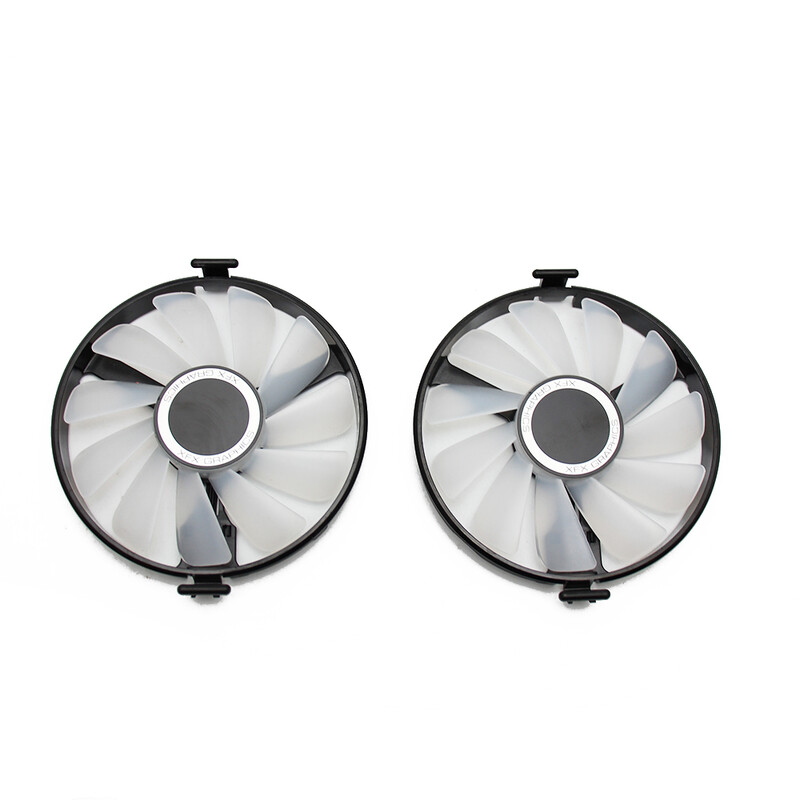 FDC10U12S9-C Cooler Fan Замяна за XFX AMD Radeon RX 470 480 580 RX580 RX480 RX470 EDITION Crimson охлаждащ вентилатор за графична карта