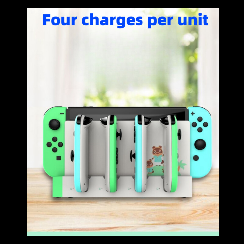 Prikladno za Switch bežičnu stanicu za punjenje JoyCon lijevu i desnu malu stanicu za punjenje NS Animal Forest ručka za punjenje