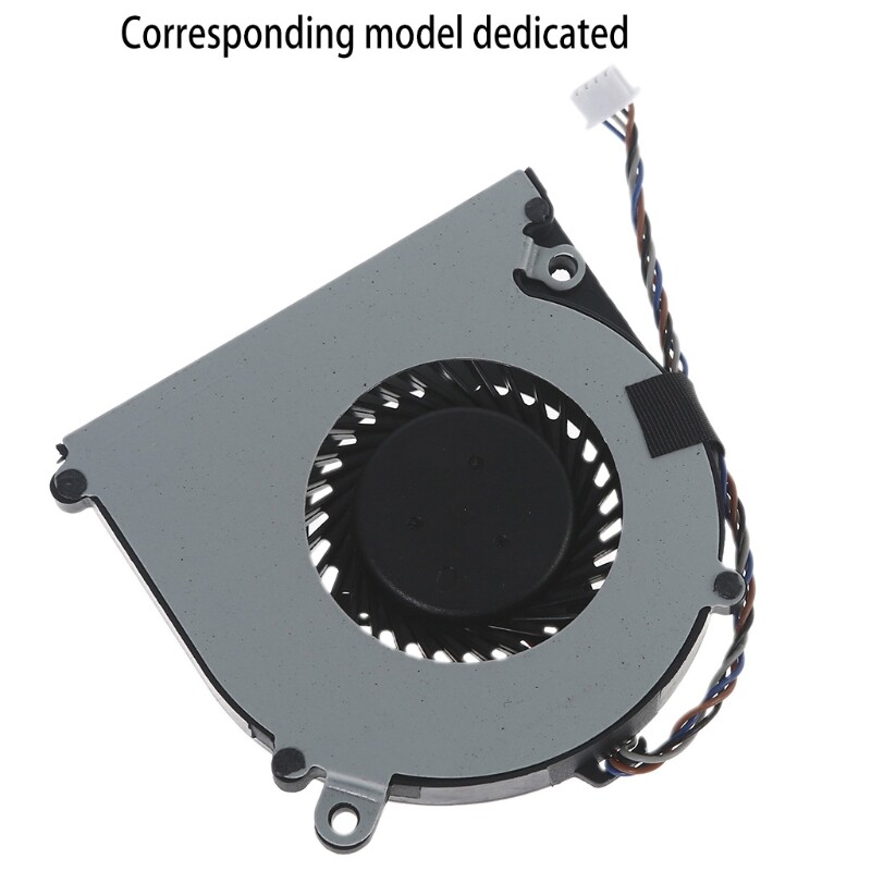 CPU GPU Вентилатор Охлаждащ вентилатор за лаптоп DC 5V 0.4A 4-пинов за HP 260 G1 G2 DM Охладител за лаптоп Част от радиатора KSB06105HB