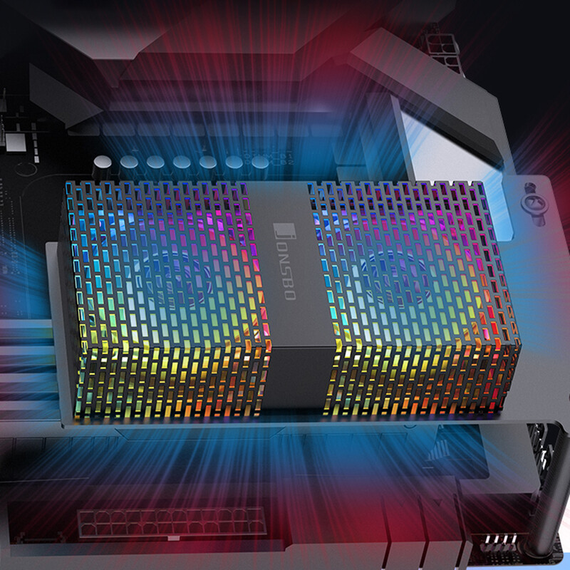 NF-2 RAM atminties modulio aušinimo radiatorius DDR4 DDR5 RAM aušintuvas 4Pin PWM 5V 3PIN ARGB Sync Dvigubas 50mm ventiliatoriaus atminties lusto radiatorius