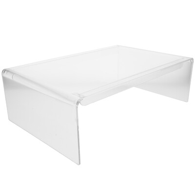 Stalak za računalo Akrilni monitor Laptop Riser Stalci za podizanje Prozirni monitori za pohranu