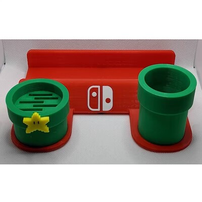 Za Nintendo Switch Charging Base Držač Cartoon Case Nosač za pohranu stola Kutija za kartice za igre Joy Con Dodaci za igraće konzole