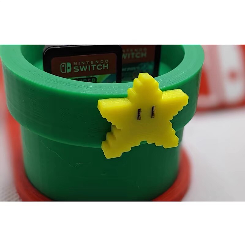 Za Nintendo Switch Charging Base Držač Cartoon Case Nosač za pohranu stola Kutija za kartice za igre Joy Con Dodaci za igraće konzole