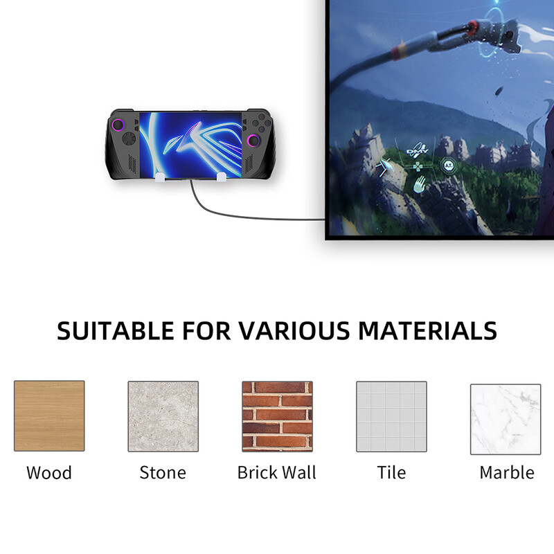 Novi zidni nosač za Steam Deck i postolje za bazu tableta, kompatibilan Nintendo Switch OLED Dodaci za igraće konzole