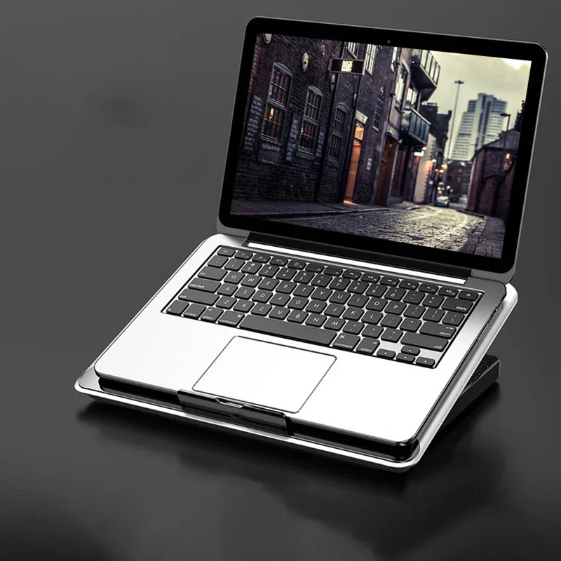 Metalinio skydelio nešiojamojo kompiuterio aušintuvo stovas žaidimams nešiojamojo kompiuterio aušinimo ventiliatorius nešiojamojo kompiuterio aušinimo padėklas 17 colių nešiojamojo kompiuterio aušintuvo stovas žaidimams