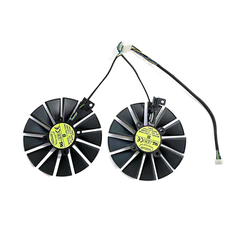 T129215SM 95 mm aušintuvo ventiliatorius skirtas ASUS STRIX RX 470 580 570 GTX 1050Ti 1070Ti 1080Ti žaidimų vaizdo plokštės aušinimo ventiliatorius
