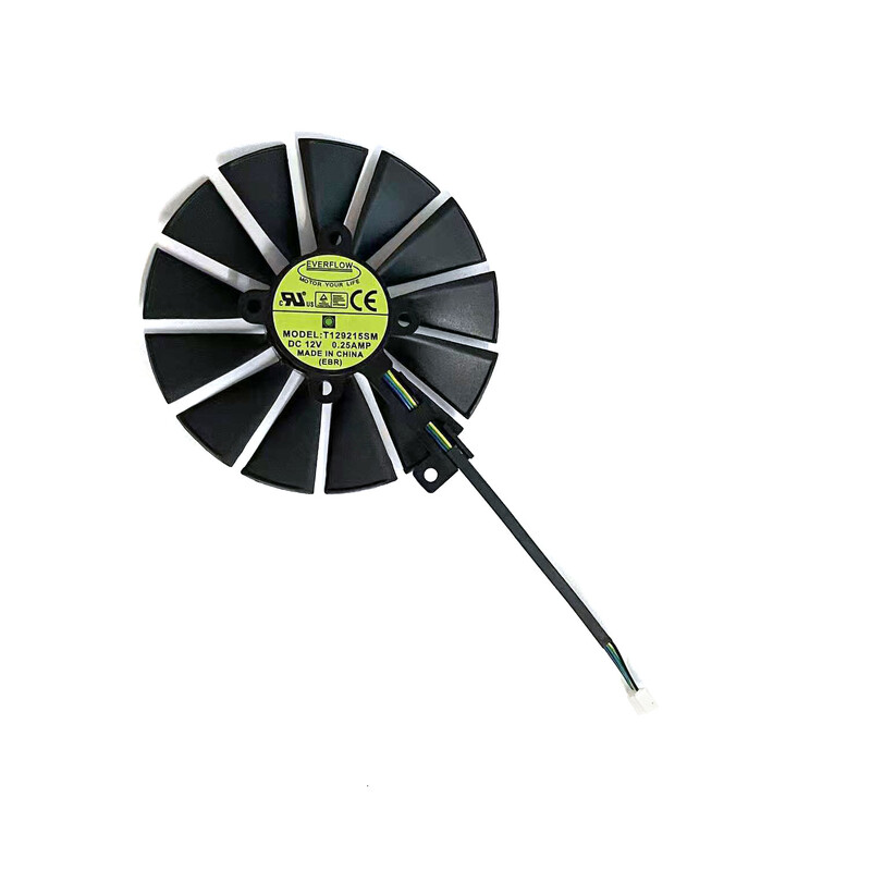 T129215SM 95 mm aušintuvo ventiliatorius skirtas ASUS STRIX RX 470 580 570 GTX 1050Ti 1070Ti 1080Ti žaidimų vaizdo plokštės aušinimo ventiliatorius